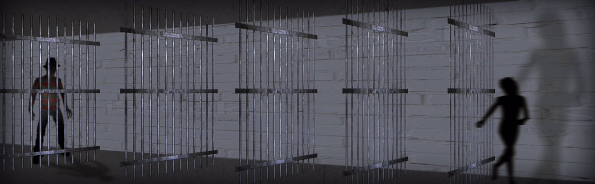 ElmStreet_Pitch's tweet image. Angela is pursued by Freddy in a dreamscape-prison...
#nightmareonelmstreet @_SpectreVision #horrorcomunity #horrorfamily #horrorfam #mutantfam #horror