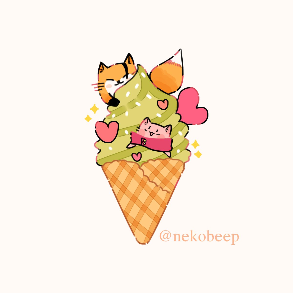😎💗🐯 tweet media