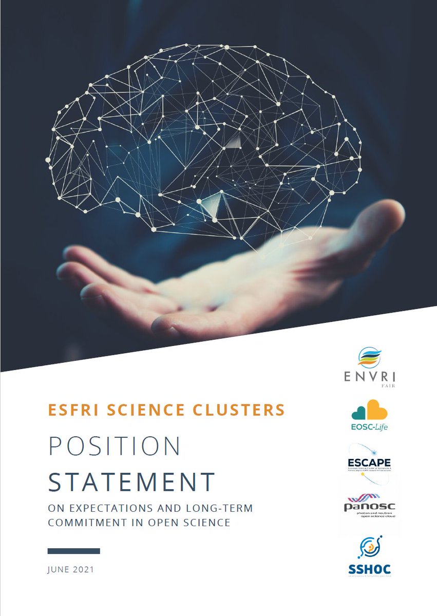 EoscLife's tweet photo. POSITION PAPER: 

Before Friday's workshop, be sure to read the #ESFRI #ScienceCluster position statement on long-term commitments to open science! 

https://t.co/X0eQJC5Ou0

#OpenScience #EOSC https://t.co/8LFvo6tFvT
