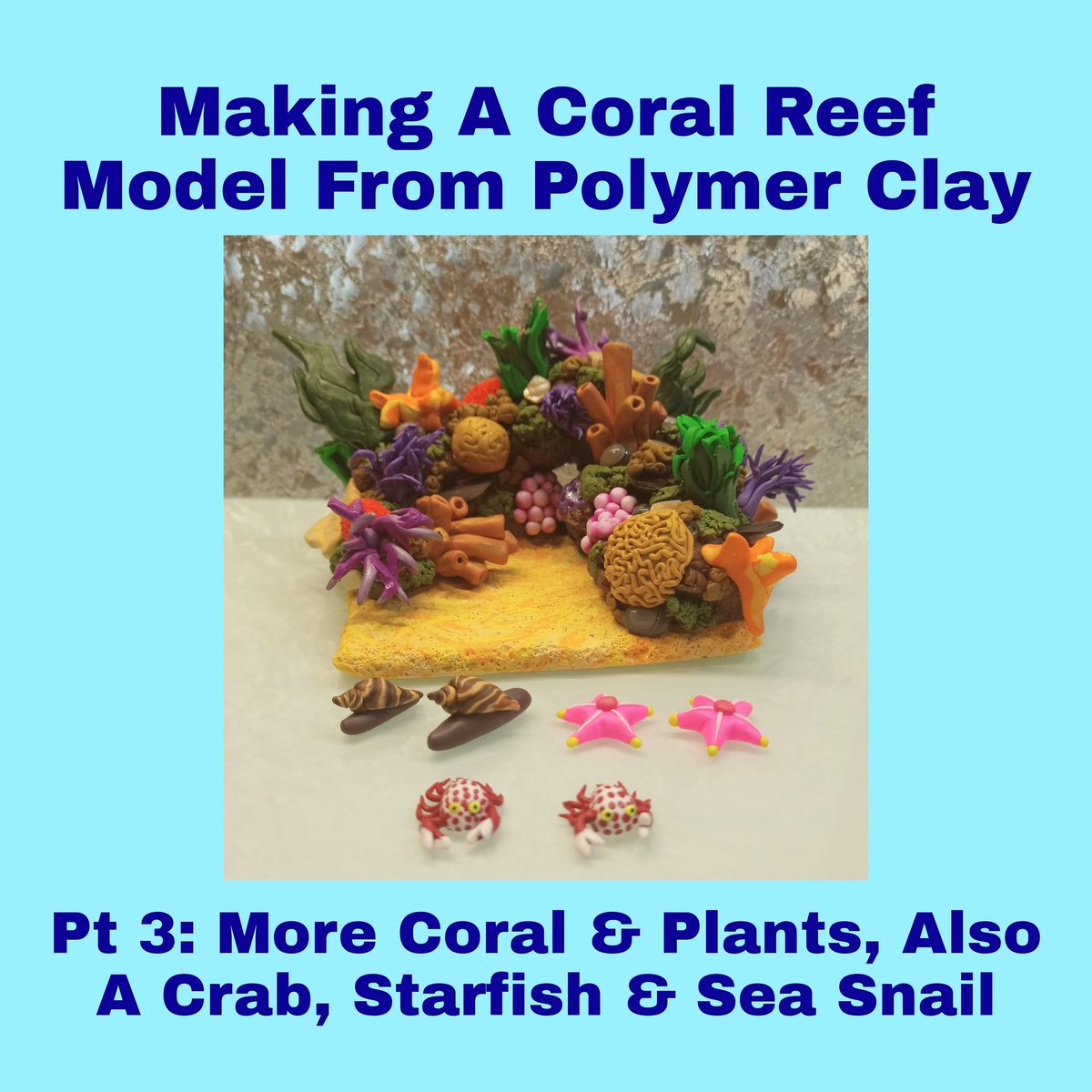 CarlysCreative1's tweet photo. On todays live stream 5pm BST 9am PST 12 EST I'll continue making a coral reef model from polymer clay 

YouTube
https://t.co/7q9YwyFNy9

Twitch
https://t.co/DLAEub9GUx

#fimo #polymerclay #polymerclaytutorial #livestream #youtube #twitch #handmade #coralreef #oceanlife #sealife https://t.co/AJFTkgNLmo