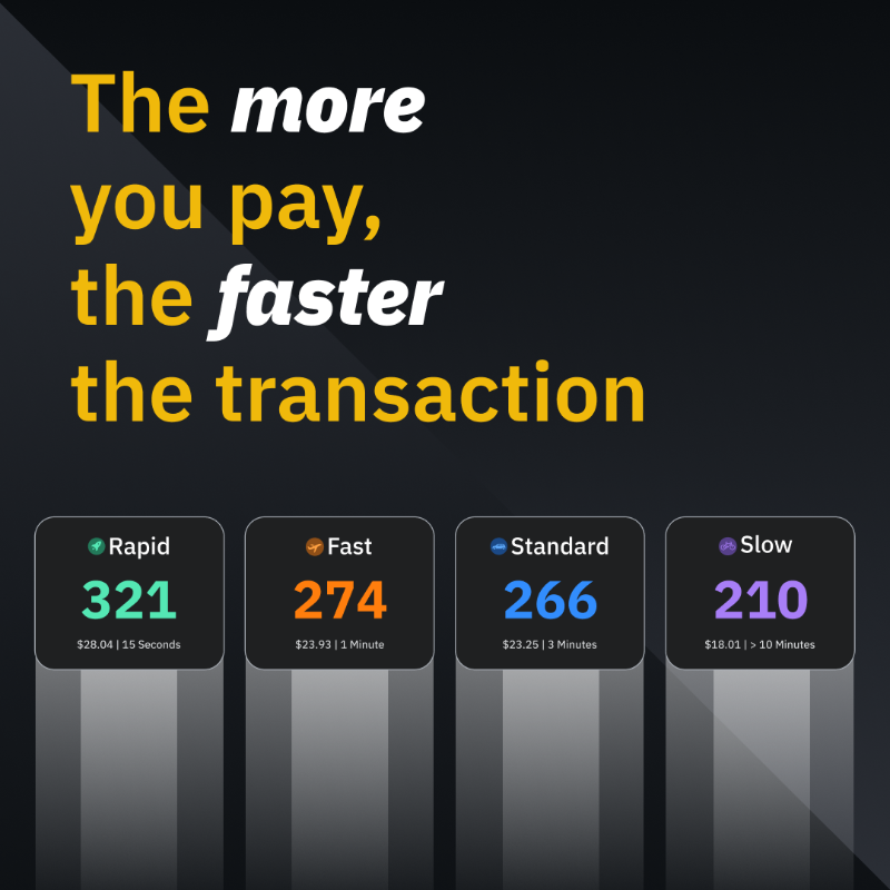 binance's tweet photo. This is why you pay fees to use cryptocurrency.