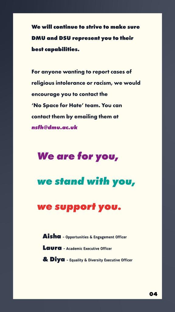 A Statement of Solidarity from your outgoing Execs 🇵🇸