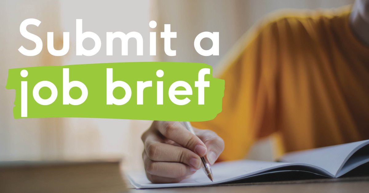 Are you an employer looking to make a hire? Our submit a job brief page is now live! Be it a permanent, contract or retained search hire - we're best placed to find the right fit for your business. If you need help with an opening, submit your brief here: ow.ly/Kic850F6nec