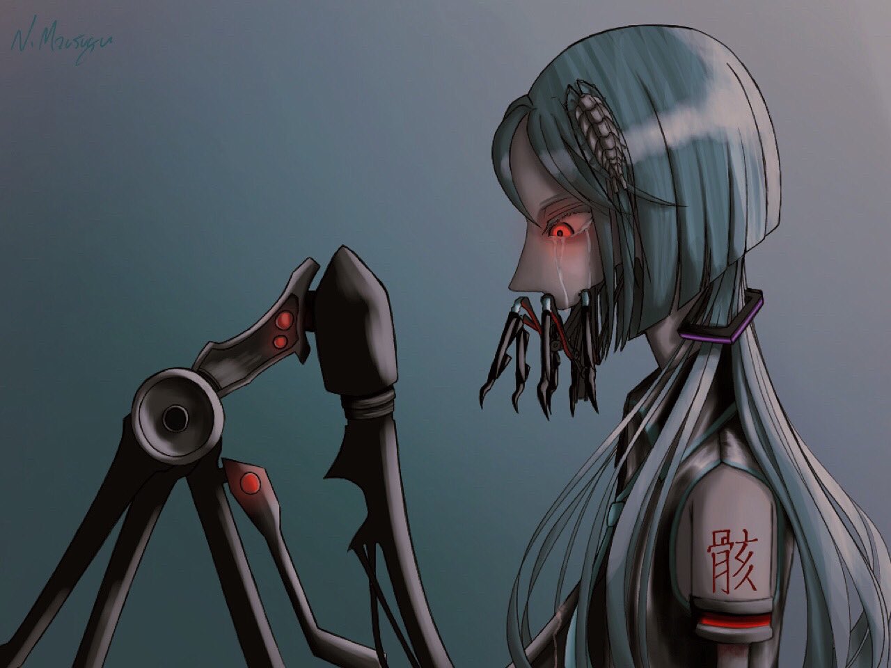 中村もうすぐ Ca イラスト 絵 メンヘラ 流血表現 出血 流血 血 絵描きさんと繋がりたい イラスト好きな人と繋がりたい 骸音シーエ 初音ミク Hatsunemiku Emokawaii Illustration Menhera Goreart Kawaii Kawaiigoth Gothart T Co