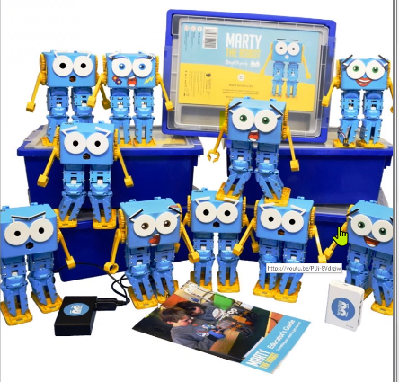 Marty the Robot is so cute and can be used from Kinders too!