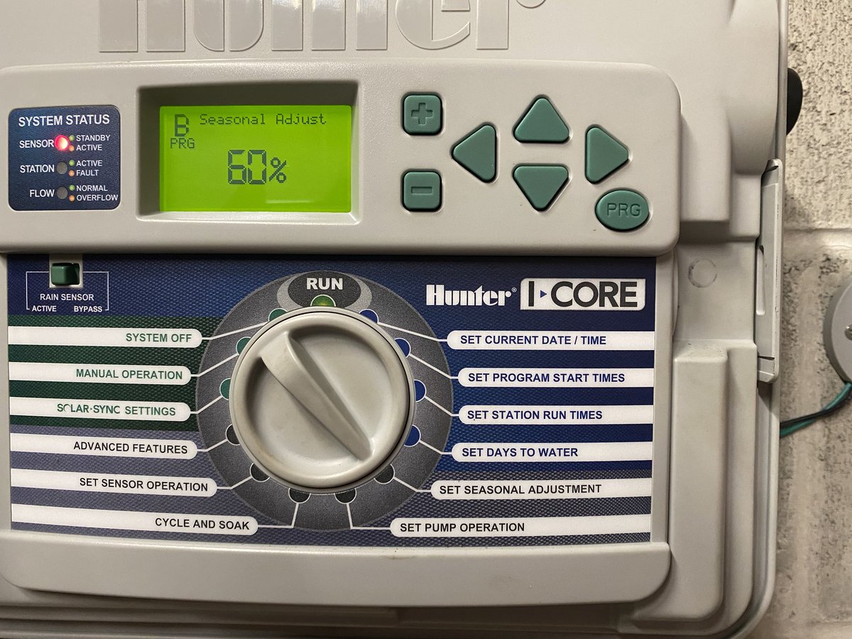 hudsonirrigate's tweet photo. Just installed a #solarsync sensor and is already #savingwater @Hunter_Ind https://t.co/VryrSaU5y9