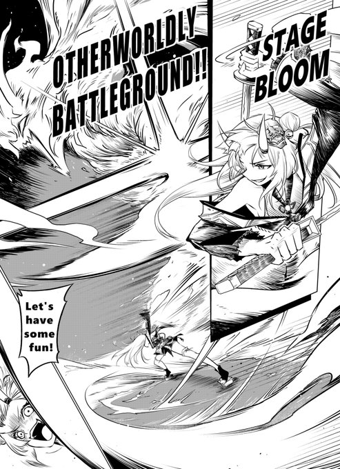 《STAGE BLOOM》

I want to draw some ability like "BanKai"!
Hope you enjoy! 
