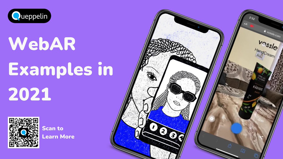 queppelin's tweet photo. Brands and organizations such as @Sephora are starting to infuse their products with Web-based AR technology and recognizing the use-cases within their businesses.
Some of the Best WebAR Examples in 2021: https://t.co/fzSnH3qG6r
#augmentedreality #arforweb #WebAR #queppelin #ar https://t.co/1qvQXBQnE6