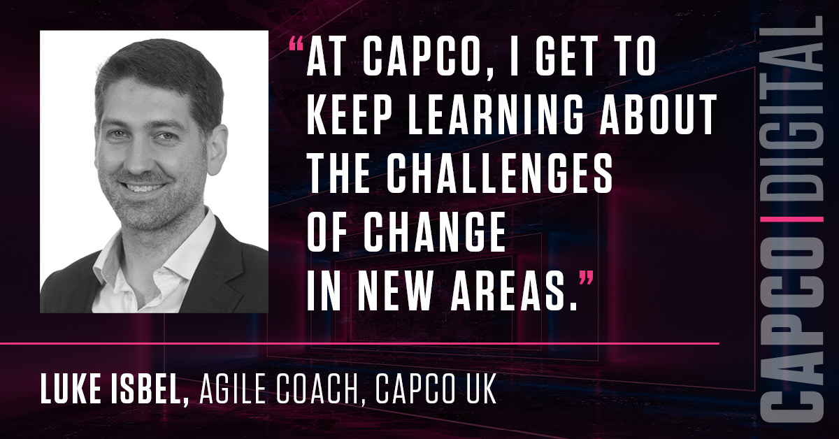 DanieLLa_c90's tweet photo. From Australian Army Reserve to #Agile Coach &amp; Tooling Optimisation Geek at @Capco UK, Luke Isbel has always been interested in how best practice is shared, and how #technology is actually used. In this blog, he shares his story and workplace experiences. https://t.co/k1Bxk5H62l https://t.co/X7znVCULAJ
