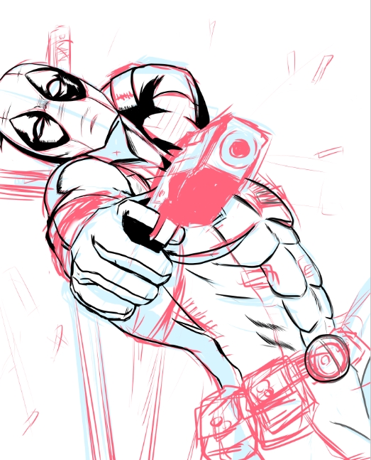 平和なお国に生まれたので 未だに銃の描き方がわからぬ Buta プリキュア特撮アメコミおじさんのイラスト