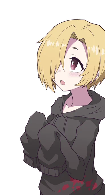 何もない空間を見つめる小梅ちゃん👻 