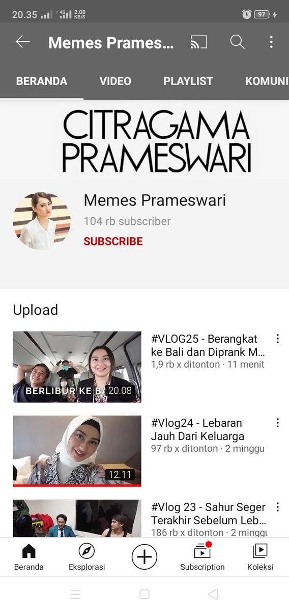 BasriWendi's tweet photo. Ayuk nobar vlog baru memes dan Billy 
#BILMESHARUSHALAL https://t.co/svgzJMyzZI