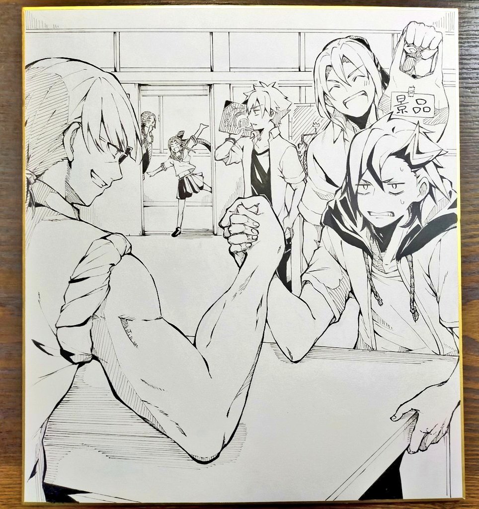 ラフ→下書き→線画→仕上げ

(思ったよりベタ率少なかった…) 