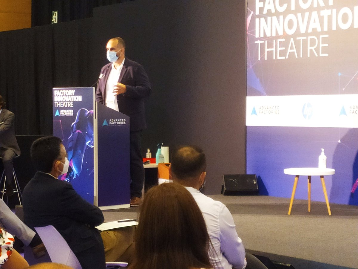 Daniel Zurita explica como en <a href="/dattium/">Dattium Technology</a>  facilitan la adopción de #IA en los equipos de producción de la industria 
#startups #AF2021