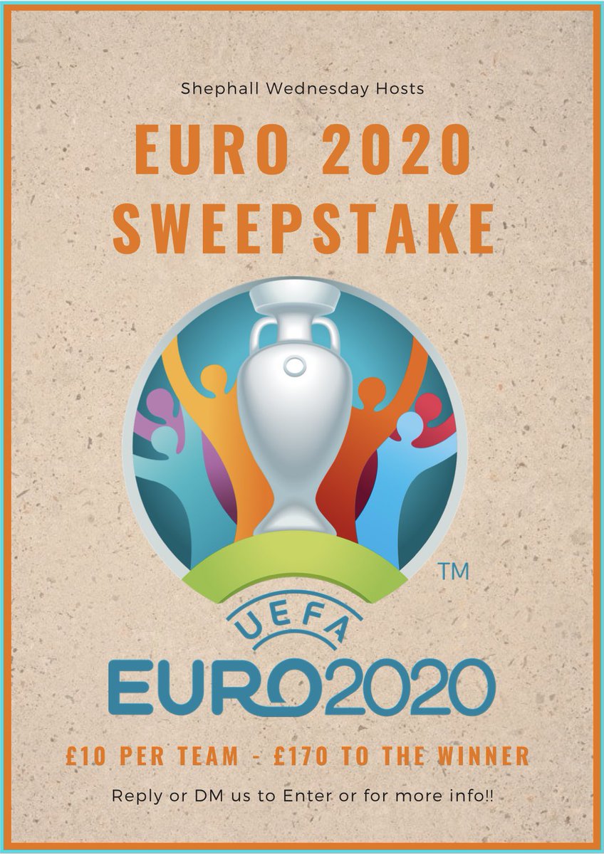 Sweepstake for the upcoming euros! £10
Entry DM or reply to enter or for more info!

#Eng #EURO2020