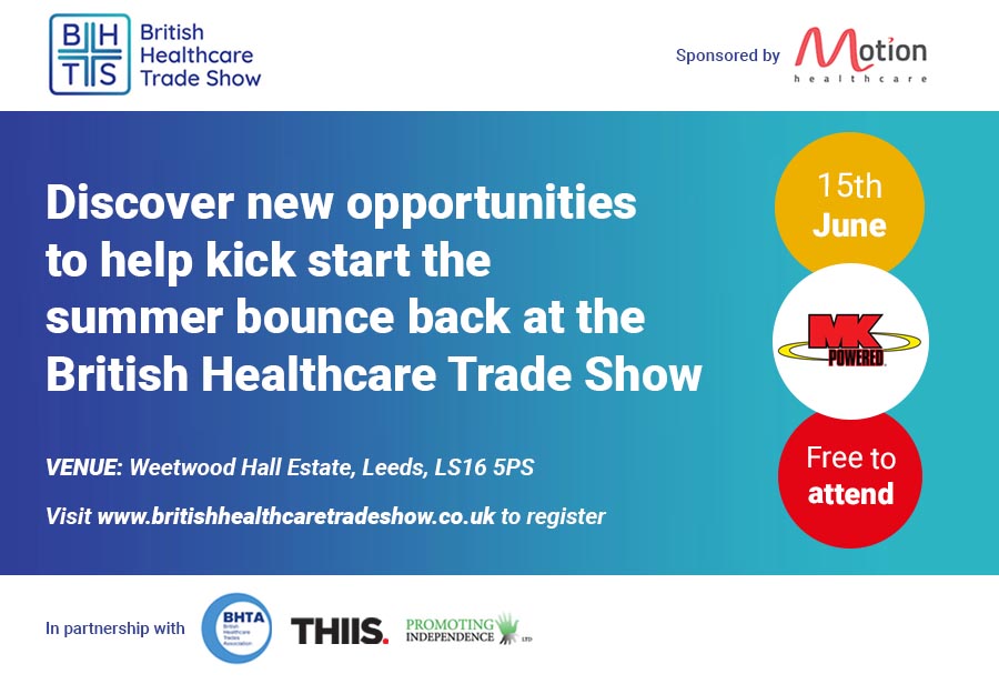 BHTS_Show's tweet photo. Connect with @MKBatteryIntl in Leeds at the British Healthcare Trade Show on 15 June 2021. See the company on stand 15 and learn more about how its unique mobility ranges could benefit your customers and your business. Register for free tickets at https://t.co/8KcXC5PZyY https://t.co/EUUac7Offz