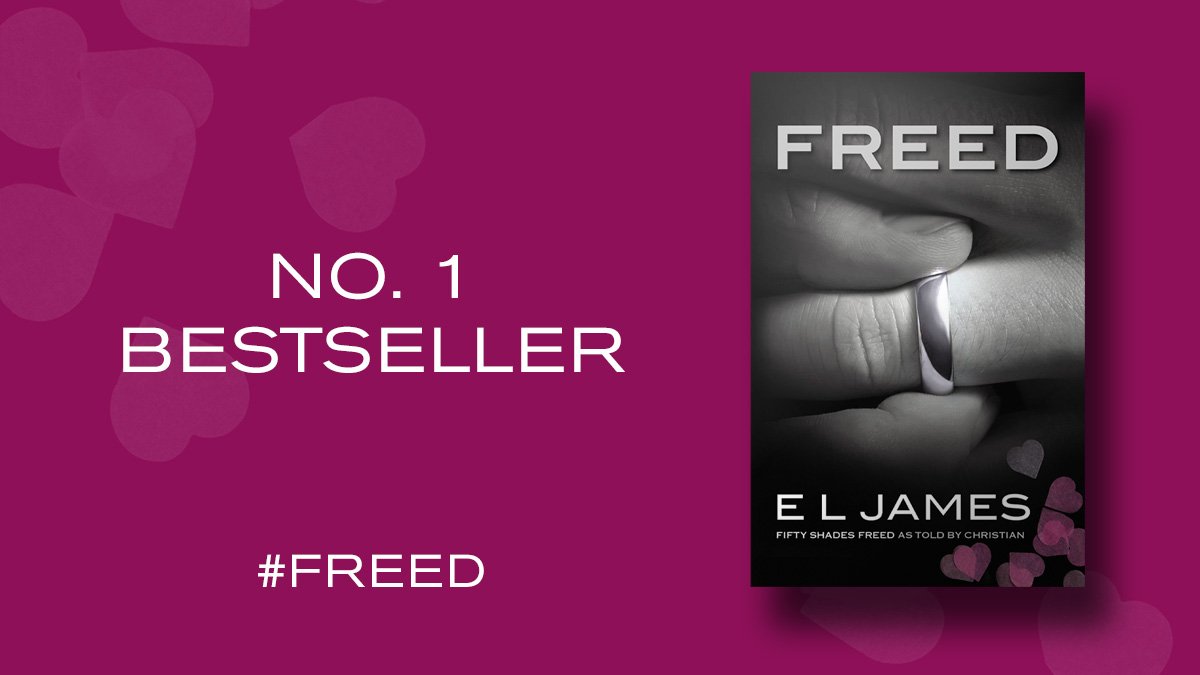 Wishing a HUGE congratulations to <a href="/E_L_James/">E L James 💙</a>, #Freed is officially a number one bestseller! 🥳

Discover the book everyone's talking about here: amzn.to/3v7Mv3N

<a href="/fiftyshadesUK/">fiftyshadesUK</a>