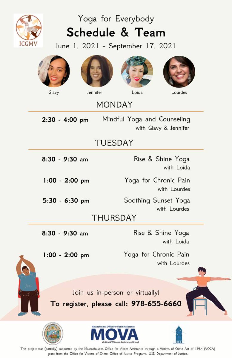 MHTFLawrence's tweet photo. As part of the MH/BH support for S.Lawrence Residents impacted by the 2018 gas explosions, the Integrated Center for Group Medical Visits (ICGMV) is offering Therapeutic Yoga. 
#ICGMV https://t.co/MW82sPUlY5