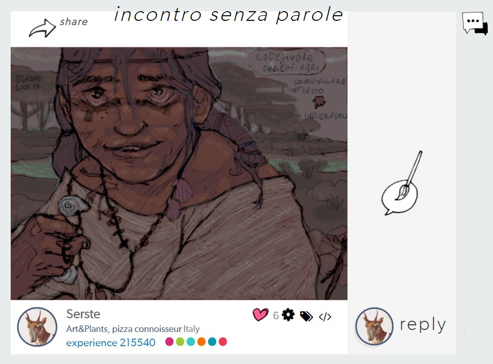 Serste2's tweet photo. 'incontro senza parole'
'encounter without words'
'encuentro sin palabras'
 
👁️https://t.co/GDxlo7xvNz🖌️

#raredigitalart #visualconversation #ancienthuman #language #protoEuropean https://t.co/1oaoxXRgl6