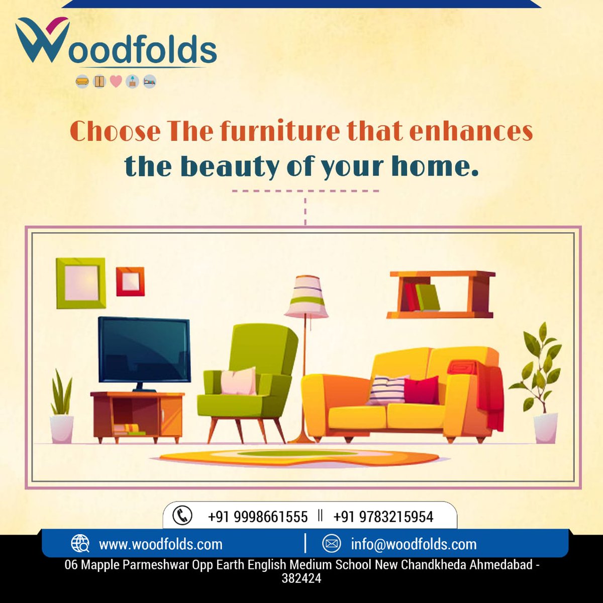 'Choose The furniture that enhances the beauty of your home'
#Woodfodls #Crafted #with #excellence #homefurniture #officefurniture #homedecor #modularkitchen #interior #decor #ModernInteriors #ComfortableFurniture #Furniture #Aesthetics #Sophistication #woodwork  #interiordesign