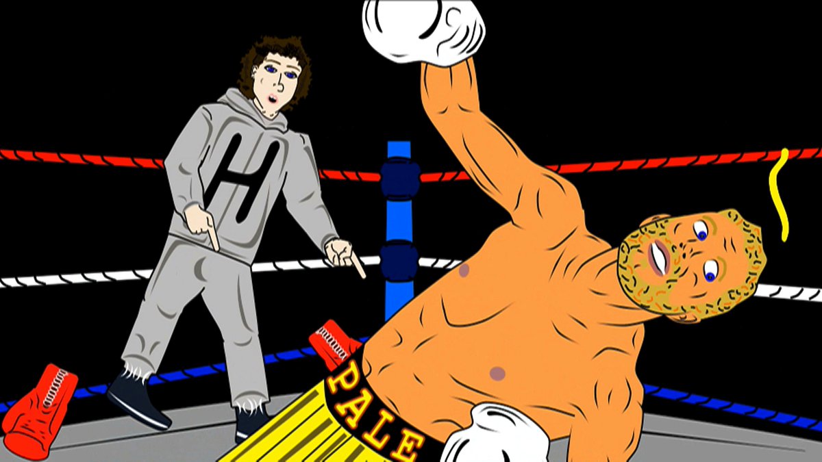 H the Comedian knocks out <a href="/LoganPaul/">Logan Paul</a> , the 0-2 wonder! #hthecomedian #loganpaul #boxing #haha