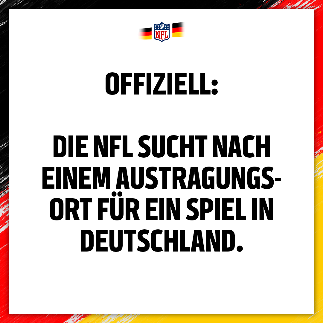NFLDeutschland's tweet photo. Der große Traum wird realer! 😍🔥🏈🇩🇪

Das Statement dazu findest du im Thread. 👇 https://t.co/8B5eEgjaSh