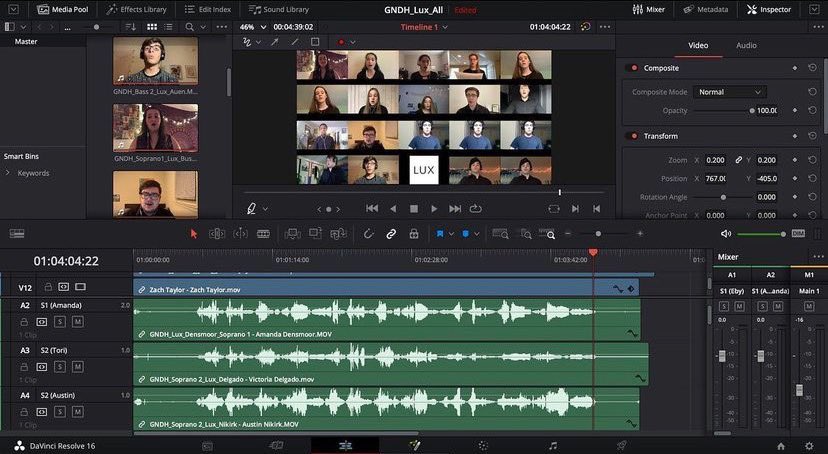 This time last year, we were celebrating the end of the academic year with a combined virtual choir including high school students from all over the state of Maryland! Find that video and much more on our educational outreach at choirlux.com/education