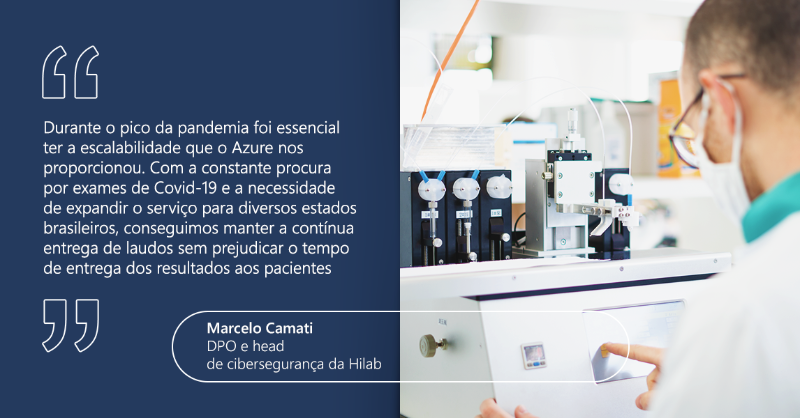 MicrosoftBr's tweet photo. Para suprir a demanda de testes de Covid-19, a #Hilab, uma das maiores empresas no ramo de exames laboratoriais do Brasil, contou com a nossa parceria e da @SoftwareONE_br para fornecer as ferramentas necessárias para agilizar seus serviços. Saiba mais 👇