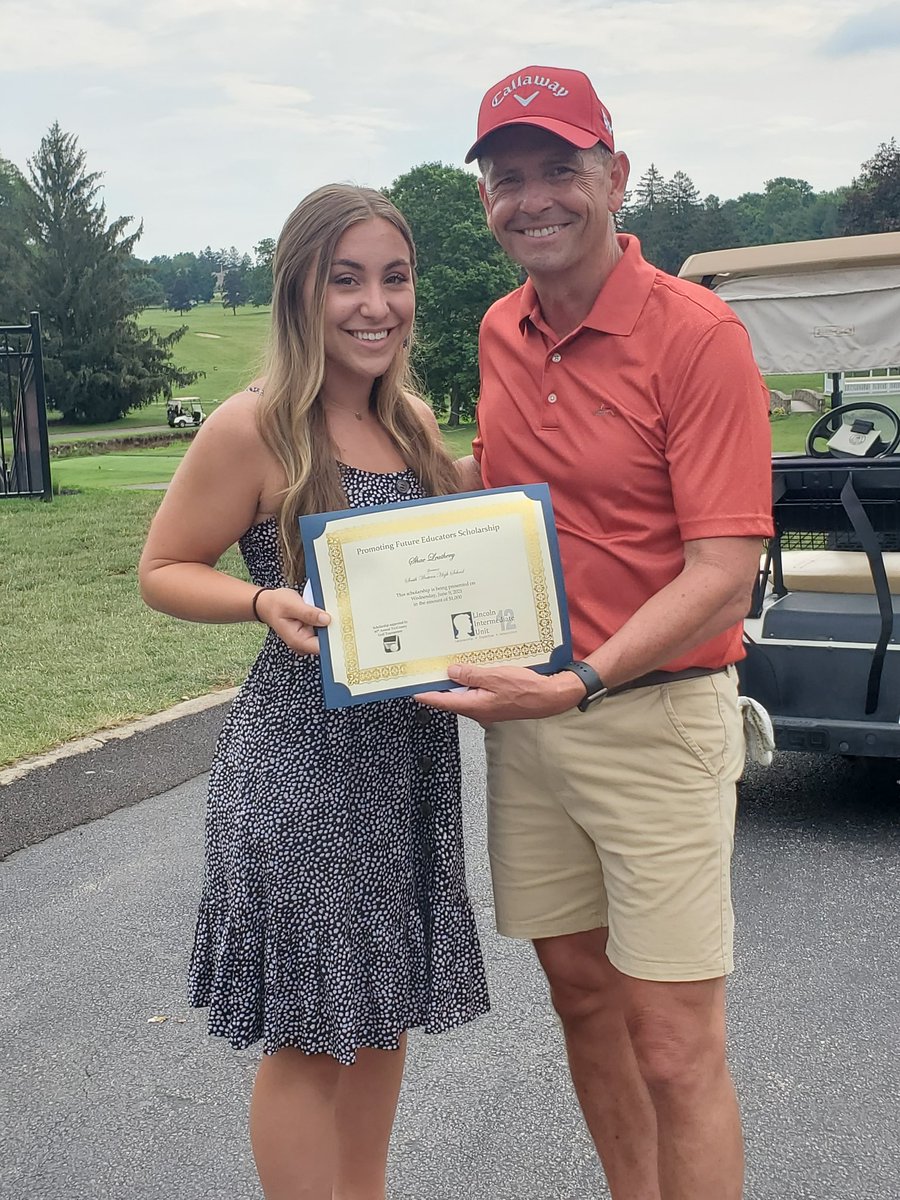 LIU12_PD's tweet photo. Congratulations to the Promoting Future Educators scholarship recipients from @LincolnIU12! Our 40th annual golf tournament begins! https://t.co/wv4frZTIIh