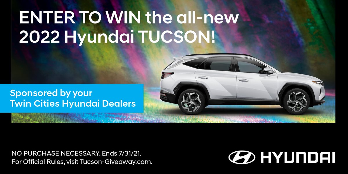 jperri's tweet photo. Getting ready for a road trip is certainly more fun when you know you get to drive in a hip and comfortable brand-new car! Enter for your chance to win the all-new 2022 Hyundai TUCSON! Visit https://t.co/lx8ZGEZgwM

#Ad https://t.co/2akosOavWF