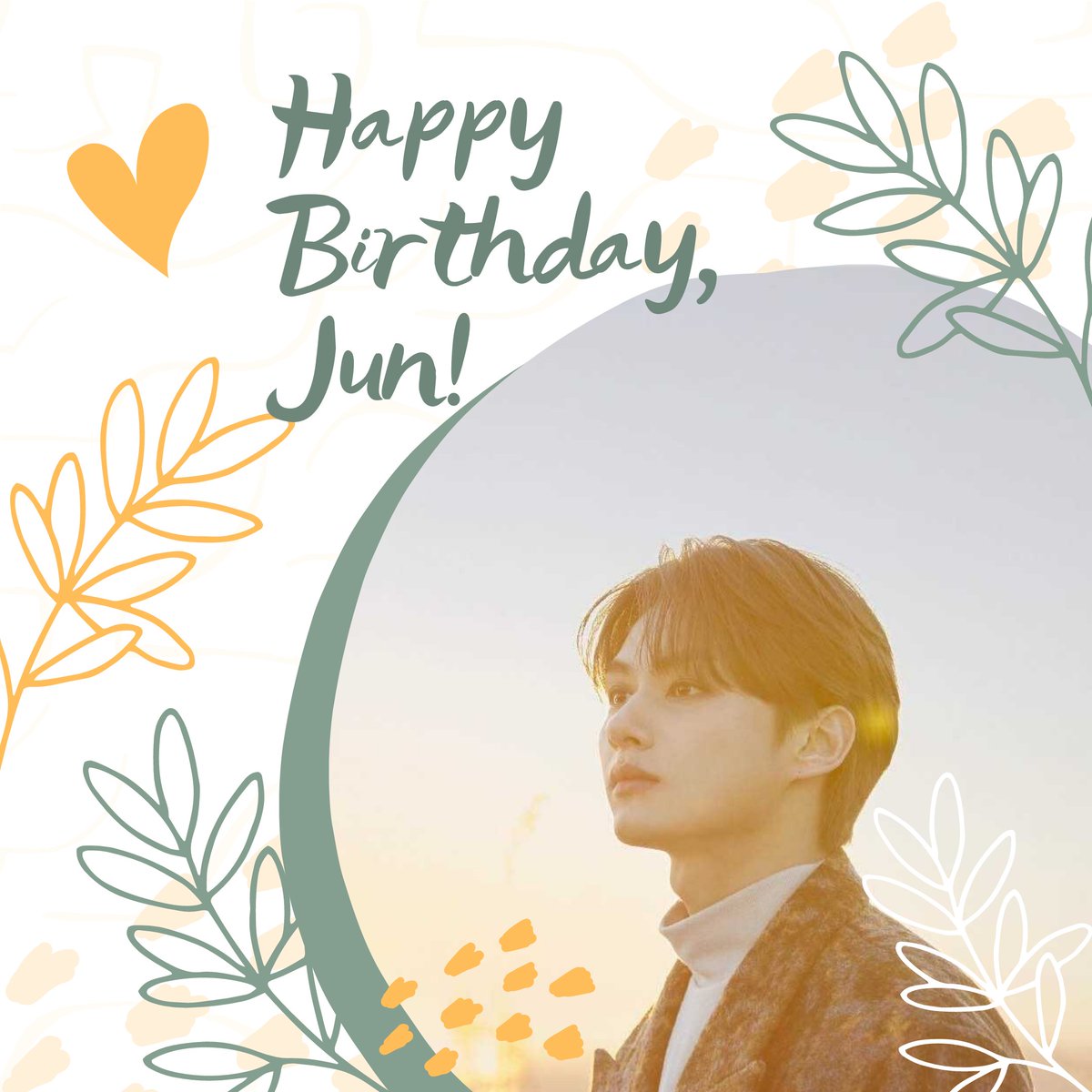 carat_TV's tweet photo. [CARAT TV 💎]

To #SEVENTEEN 's original emotional support boy,
Jun, we wish you a happy birthday! We hope your day
is full of your laughs, love, and happiness! We love
you!

#문준휘_생일이라_행복이_원플러스원
#FallInLoveWithJunDay
@pledis_17 #세븐틴 https://t.co/MbwdWknqRN