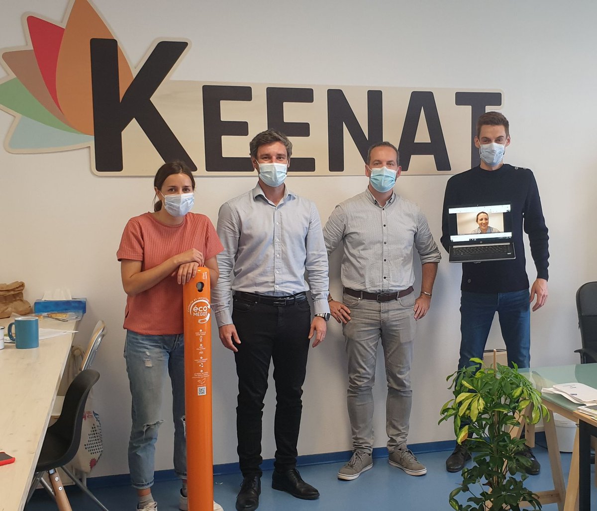 matransfonum's tweet photo. Merci à @keenat_eco pour leur accueil en compagnie de @DIGITALLConseil dans le cadre du programme  Diagnostic de maturité #numérique de la @NvelleAquitaine déployé conjointement avec @ADI_N_A Pour plus d’infos sur ce #diagnum, rdv sur #MaTransfoNum https://t.co/z7HegelBS9 https://t.co/hd9CkNOOGa