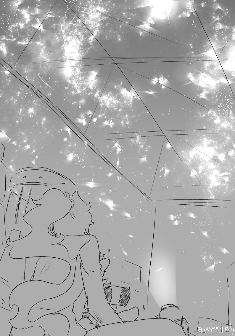 描いてみたらお題とちょっと外れちまった気ガガガ
#odaibako_junkxxjelly https://t.co/rDMUysB34Q 