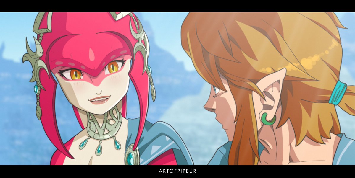 artofpipeur's tweet photo. Mipha and Link from Breath of the Wild anime style!
#Zelda35th #Zelda #zeldabreathofthewild  #zeldamemes #zeldacosplay #zeldafanart #zelda35thanniversary #link #mipha #ocarinaoftime #skywardswordhd #Nintendo #Nintendoswitch #HyruleWarriors  #ageofcalamity #anime #animebackgrounds https://t.co/rC6C0x5pvy