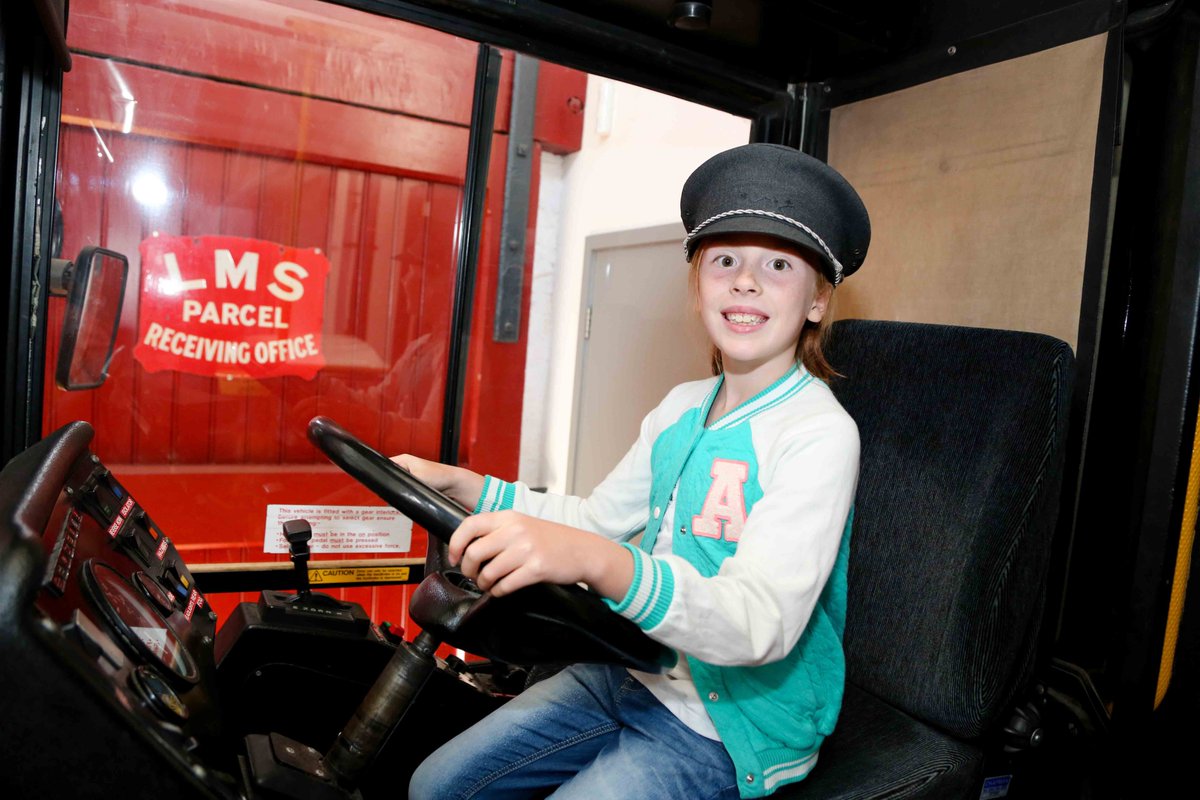 It’s the third day of #MuseumWeek 2021! We like to say that Bury Transport Museum takes folks on a journey through time, but it’s usually the imagination of our littlest visitors that provides the fuel for the trip. 
 #ChildrensEyesMW 🧒 🚂 🚌