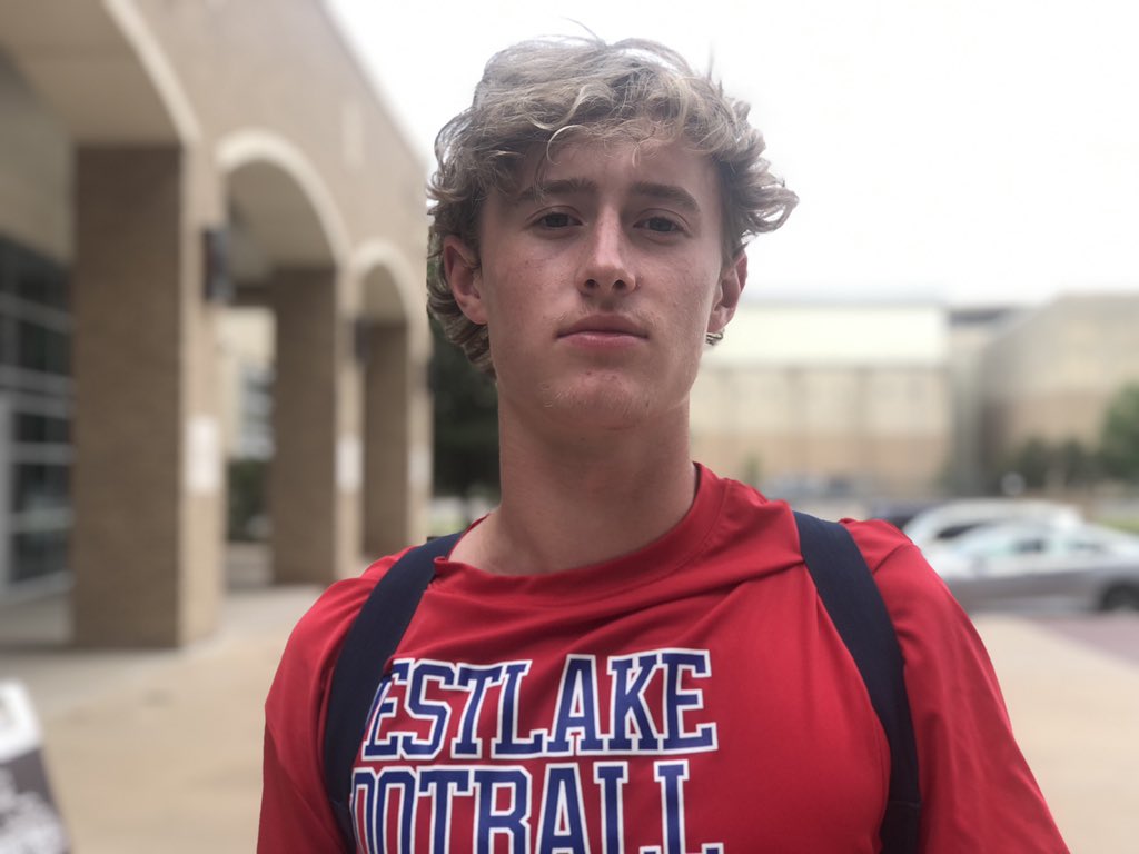 Jason_Howell's tweet photo. Austin Westlake 2023 WR Carter Prinsen (@CarterPrinsen) has arrived in Aggieland #GigEm https://t.co/vvESh1DayD