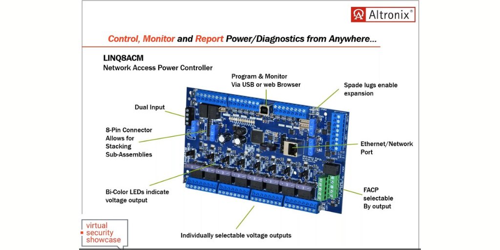 AltronixCorp's tweet image. Our dual-voltage #AccessPower controller with embedded #LINQ #NetworkCommunications facilitates a wide range of locking devices with network monitoring, reporting, and control of 8 independently controlled #AccessControl outputs. #DataTransmission

hubs.la/H0PGRZ20