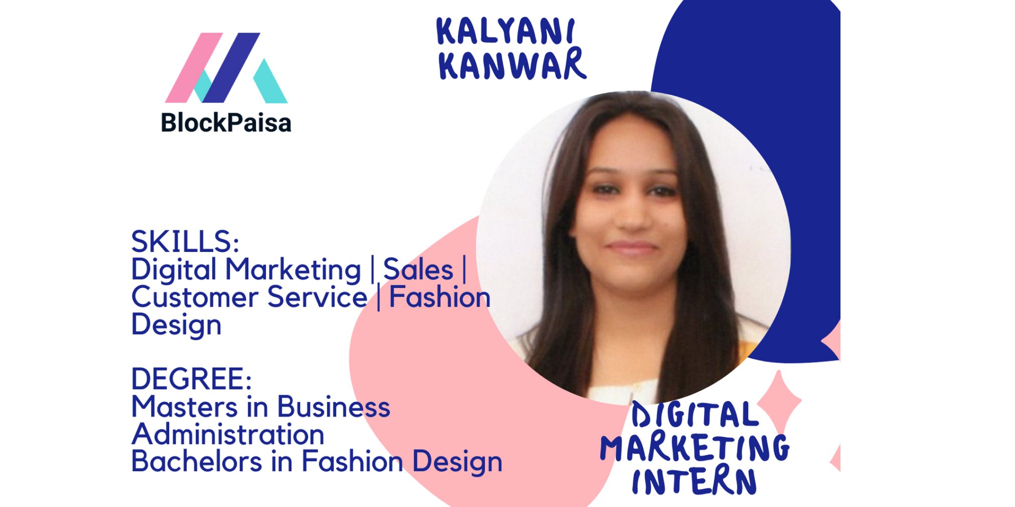 BlockPaisa on X: Today we are highlighting Kalyani Kanwar who is