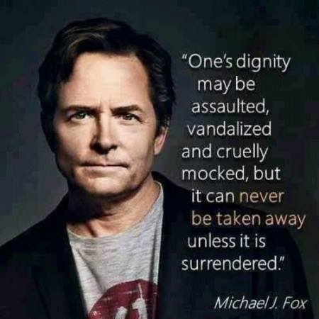 Wise words from one who beat the odds. 

Happy Birthday, Michael J. Fox 