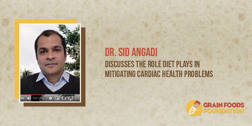GrainFoods's tweet photo. Grains, especially #WholeGrains, are loaded with fiber and can greatly lower your cardiovascular risk profile! Dr. Sid Angadi is sharing more heart health facts below! #GrainTruth https://t.co/WFLSDrVE3t https://t.co/MwNd1BGITT