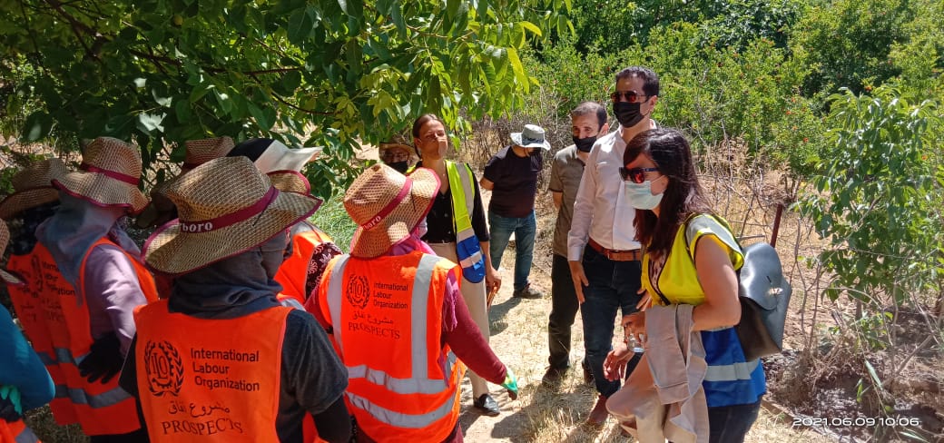 IloProspects's tweet photo. Today, joined by representatives of the Embassy of the Netherlands in #Iraq, we visited some farms in Dohuk, where the @ILO is implementing #EIIP interventions to improve water irrigation channels and generate decent jobs.

Read more: https://t.co/vVQxS6lnlG https://t.co/sNZp9sxTjM