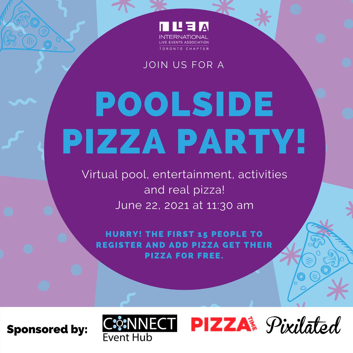 Our end-of-year celebration is just around the corner. Join us for our fun and playful “Poolside Pizza Party” Yes...there will be a virtual pool, entertainment, activities and real pizza. Register at: buff.ly/2M5jzcl