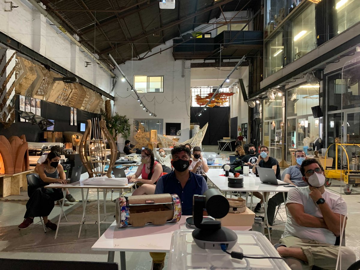 fablabbcn's tweet image. Our students at Fab Academy Barcelona are presenting their final projects today. You got this!💪
@fabacademany #fabacademy #fabacademy2021