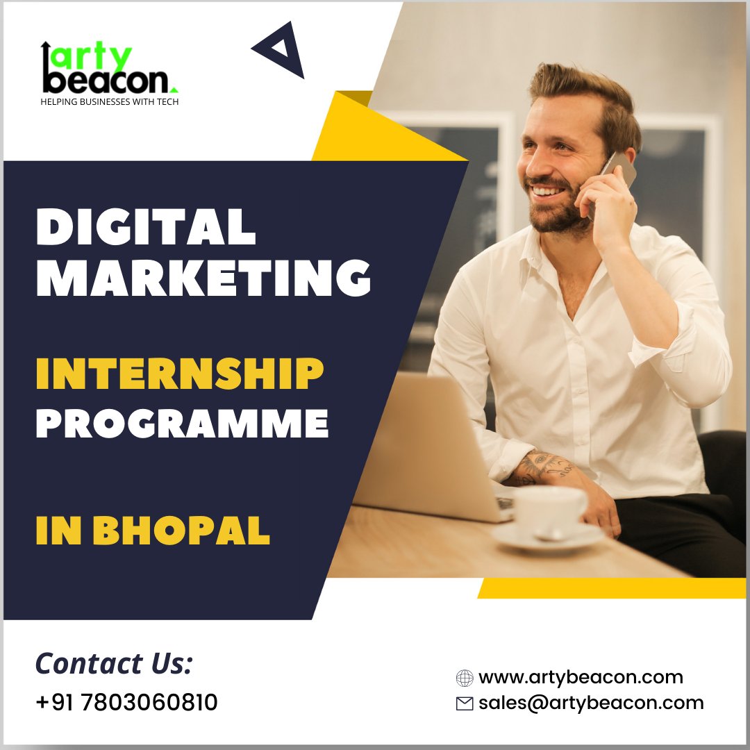 artybeacon's tweet photo. Begin your Digital Marketing career by being an intern in our workspace.

Location: Bhopal, Madhya Pradesh

With Certification and Job Opportunity

#internship #digitalmarketing #bhopal https://t.co/B8HeKg08Nt