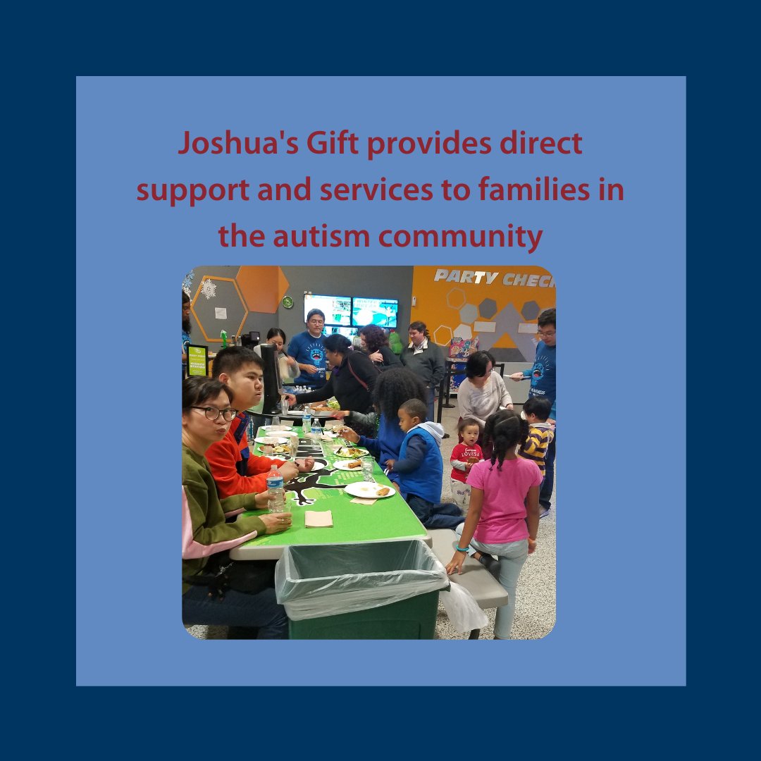 JoshuasGiftInc's tweet photo. Joshua's Gift is here to support families and the autism community at large. We are on a mission to serve on a national basis!

Here's how you can support:
🤑 Donate by clicking the link in our bio!
🤗 Tag a friend and help us raise more awareness!
🙂 Share or repost this tweet! https://t.co/8SxqO7pZHg