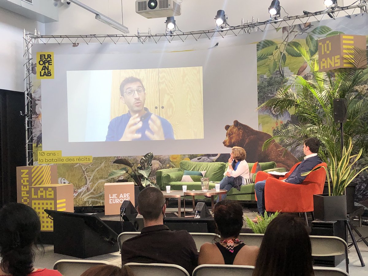 European_Lab's tweet image. #eurolab_2021 : Crise des grands récits dans les démocraties européennes et conditions du rebond : Comment ré-enchanter l’imaginaire des peuples européens ? @DavidDjaiz, @giulianode, @nnougayrede, @mlefevre1976 en direct sur europeanlab.com 🦊