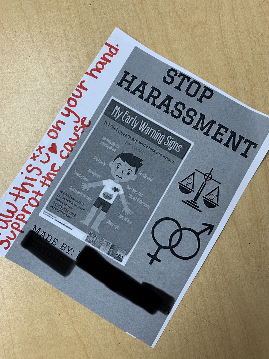 Ms_Monty87's tweet photo. For their action research projects, two of my students were inspired by the @smrtgrls movie Moxie and started a zine to end sexual harassment. https://t.co/lBikv1hSwt