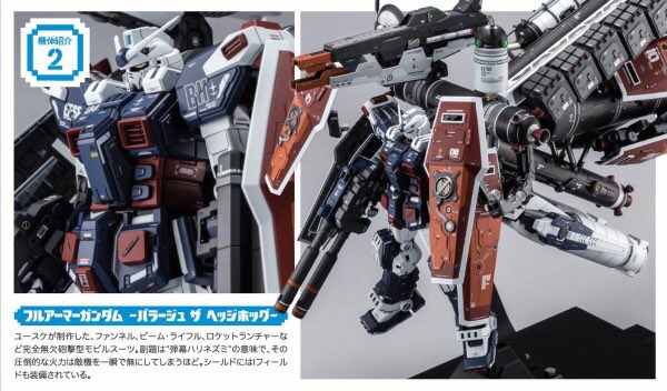ルーク　フルアーマーガンダム ガンダムビルドシリーズ ガンプラ紹介bot on X