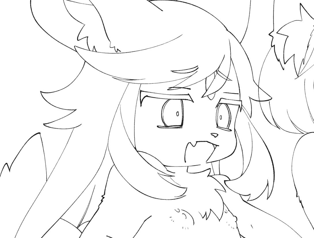 commissionの作業中 