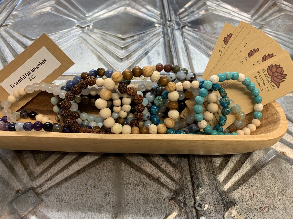 Essential oil bracelet restock!